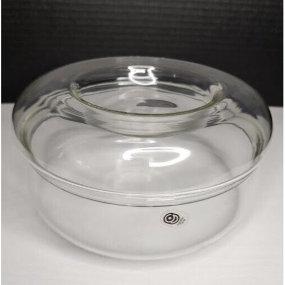 Vintage Creative Glass Stackable bowl with lid by Corning/Libby Glass 1980's - Picture 1 of 7